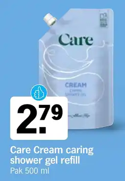 Albert Heijn Care Cream caring shower gel refill aanbieding