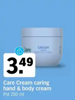Albert Heijn Care Cream caring hand & body cream aanbieding