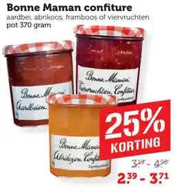 Coop Bonne Maman confiture aanbieding