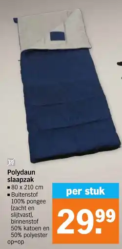 Albert Heijn Polydaun slaapzak aanbieding
