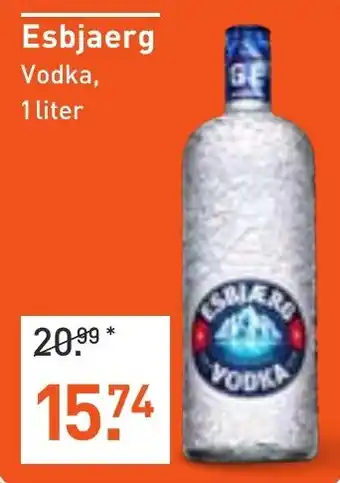 Albert Heijn Esbjaerg Vodka aanbieding