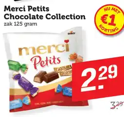 Coop Merci petits chocolate collection aanbieding