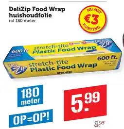 Coop Delizip food wrap huishoudfolie aanbieding