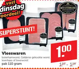 Coop Vleeswaren aanbieding