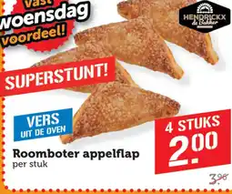 Coop Roomboter appelflap aanbieding