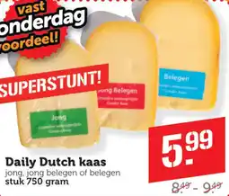 Coop Daily Dutch kaas aanbieding
