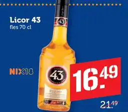 Coop Licor 43 f aanbieding
