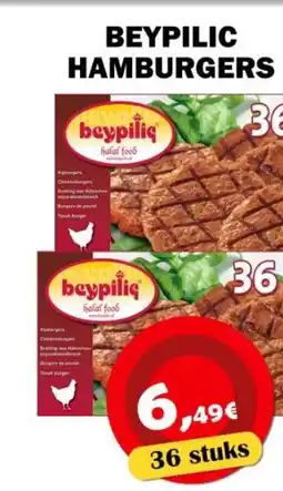 Avantage Supermarkt Beypilic hamburgers aanbieding