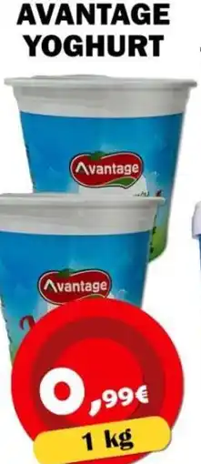 Avantage Supermarkt Avantage yoghurt aanbieding