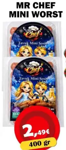 Avantage Supermarkt Mr chef mini worst aanbieding
