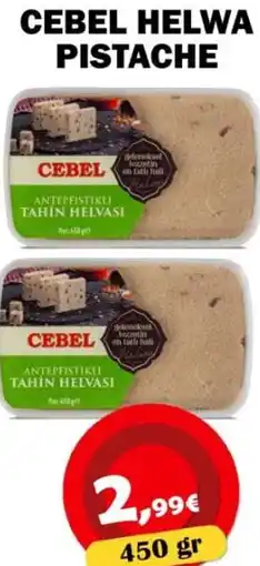 Avantage Supermarkt Cebel helwa pistache aanbieding