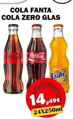 Avantage Supermarkt Cola fanta cola zero glas aanbieding