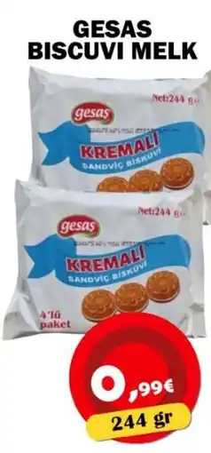 Avantage Supermarkt Gesas biscuvi melk aanbieding