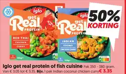 Dekamarkt Iglo get real protein of fish cuisine aanbieding