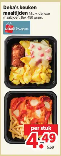 Dekamarkt Deka's keuken maaltijden aanbieding