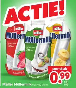 Dekamarkt Müller Müllermilk aanbieding