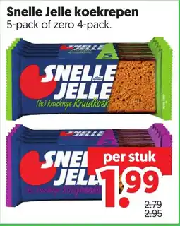 Dekamarkt Snelle Jelle koekrepen aanbieding