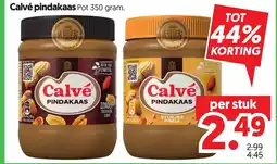 Dekamarkt Calvé pindakaas aanbieding