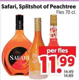 Dekamarkt Safari, Splitshot of Peachtree aanbieding