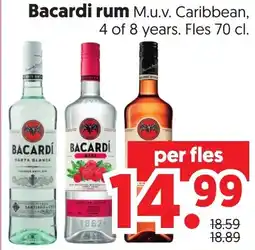 Dekamarkt Bacardi rum aanbieding