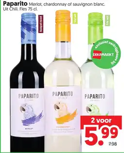 Dekamarkt Paparito aanbieding