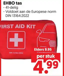 Dekamarkt EHBO tas aanbieding
