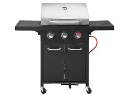 Lidl GRILLMEISTER Gas-BBQ met 3 branders aanbieding