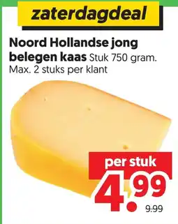 Dekamarkt Noord Hollandse jong belegen kaas aanbieding