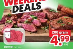 Dekamarkt Biefstuk aanbieding