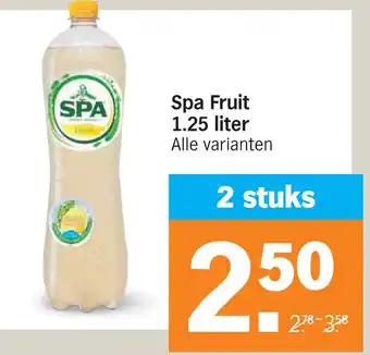 Albert Heijn Spa Fruit aanbieding