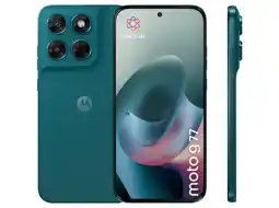 MediaMarkt MOTOROLA Moto G77 - 256 GB Shaded Spruce aanbieding