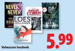 Lidl Volwassen leesboek aanbieding
