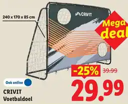 Lidl Crivit Voetbaldoe aanbieding