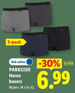 Lidl Parkside Heren boxers aanbieding