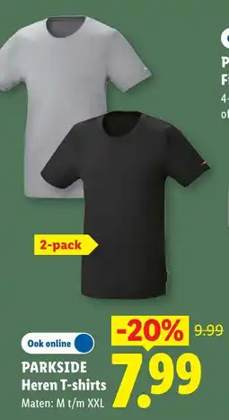 Lidl Parkside Heren T-shirts aanbieding