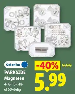 Lidl Parkside Magneten aanbieding