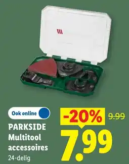 Lidl Parkside Multitool accessoires aanbieding