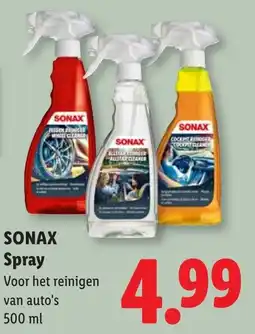 Lidl Sonax Spray aanbieding