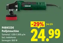 Lidl Parkside Polijstmachine aanbieding