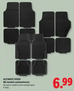 Lidl Ultimate Speed All-weather automattenset aanbieding