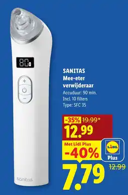 Lidl Sanitas Mee-eter verwijderaar aanbieding
