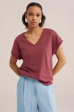Wehkamp WE Fashion T-shirt oudroze aanbieding