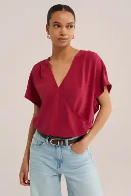 Wehkamp WE Fashion top rood aanbieding