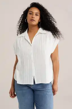 Wehkamp WE Fashion Curve blouse wit aanbieding