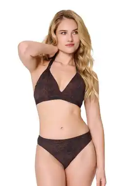 Wehkamp LingaDore voorgevormde halter bikini set bruin aanbieding