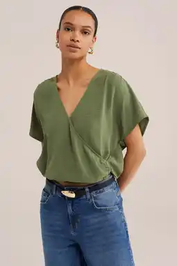Wehkamp WE Fashion top groen aanbieding