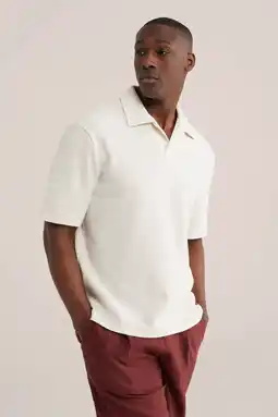 Wehkamp WE Fashion relaxed fit polo - lichtgrijs aanbieding