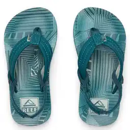 Wehkamp Reef Little Ahi slippers petrol aanbieding