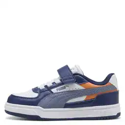 Wehkamp Puma Caven III Block mesh sneakers blauw/grijs/wit aanbieding