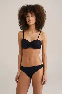Wehkamp WE Fashion bikinibroekje zwart aanbieding